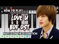Love U - Howl (Boys Over Flowers) Easy Piano Tutorial • Perfect Piano • Mobile App