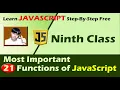 Learn JAVASCRIPT Step-By-Step Free JAVASCRIPT Most Important Functions String Substr