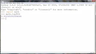 How to Calculate a Logarithm in Python - Natural Logarithm Math module log method