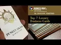 Download Lagu Top 7 Luxury Business Cards