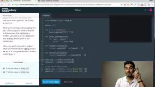 Codecademy - Python Tutorial