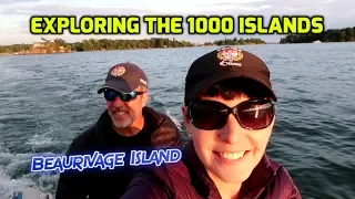 Making Memories by sailing and exploring the 1000 Islands.  Beaurivage Anchorage.