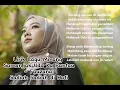 Lagu Lirik Lagu Minang Samanjak Uda Ka Rantau - Fauzana: Sadiah Sadiah di Hati Nan Ko