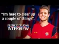 EXCLUSIVE INTERVIEW FRENKIE DE JONG FC Barcelona
