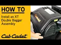 XT Double Bagger Assembly XT Enduro Series Cub Cadet
