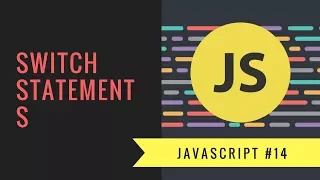 Javascript Tutorial 2018 - Switch Statements