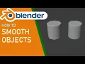 Blender how to smooth objects