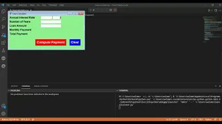Making loan calculator using python programming python programmer Amazingcoder