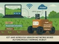 HVS-3277 IoT and Wireless Sensor Network based Autonomous Farming Robot