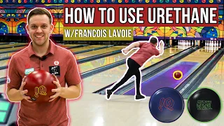HOW TO USE URETHANE Storm IQ Tour 78-U Pitch Black IQ Tour PBA Bowling Francois Lavoie