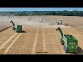Lagu Der 41,4m Durchbruch! 3 Mähdrescher Dreschen Fläche in Rekordzeit ab! Lexion 8800 - 18T L Korntank