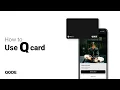 How to use Qcard