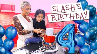 Amber Rose Celebrating My Son s 4th Birt ay