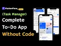 Build a To Do App Flutterflow For Beginners Flutterfow tutorial for beginners