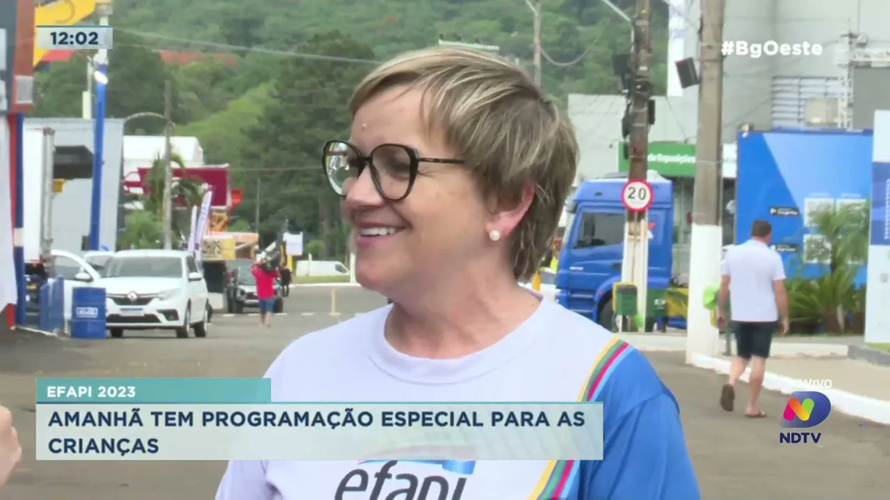 Amanhã tem programação especial para as crianças na Efapi 2023