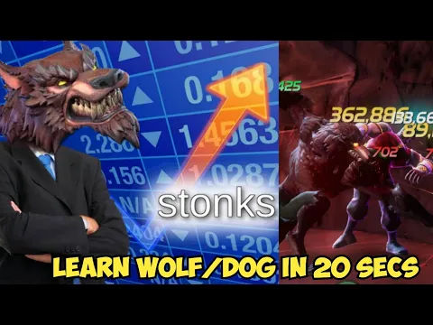 Download MP3 Learn Wolf/Dog in 20 Secs - Stonks 📈