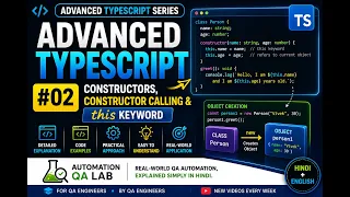Advanced TypeScript Constructors Constructor Calling this Keyword Hindi English
