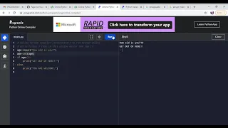 Online Python Compiler Interpreter Google Chrome 2021 03 31 01 09 37