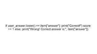 Build a Quiz Application in Python Beginner Project Tutorial