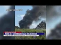 Fire Chief Crews responding to debris fire at Greeneville foundry