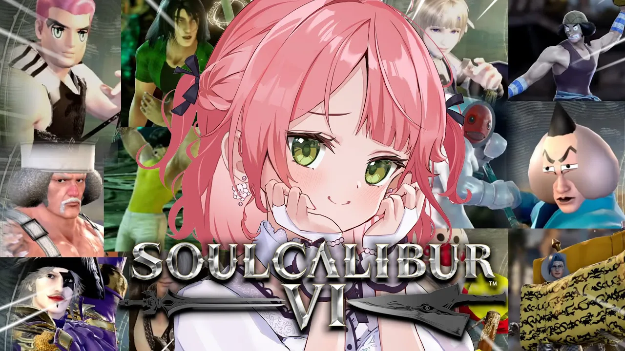 【 ソウルキャリバーⅥ 】おひさしぶりにカオスなキャラクリ大会⚔おまえらをやっつけるにぇ‼?【ホロライブ/さくらみこ】