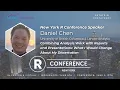 Daniel Chen - Combining Analysis Work w Reports Presentations What I Would Change About My Dissert