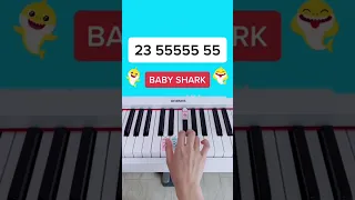 Baby Shark Piano Tutorial