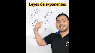 Leyes de exponentes - Profe Jeff 