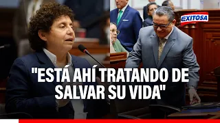 🔴🔵Susel Paredes denuncia presunta negociación entre Santiváñez y congresistas para frustrar censura