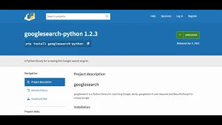 How To Make Your Own Google Search using Python