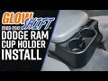 GlowShift How To Install Our Center Console Add-On Cup Holder For The 2003-2012 Dodge Ram Cummins