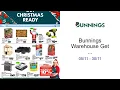 Bunnings Warehouse Get Christmas Ready Catalogue -