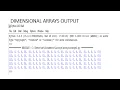 Create Rows and Columns Dimensional Arrays in Python Programming www newtechnologycentre org uk