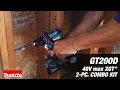 Makita 40V max XGT Brushless 2 Pc Combo Kit GT200D