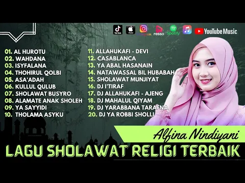 Download MP3 ALFINA NINDIYANI - AL HIJROTU - WAHDANA - THOHIRUL QOLBI | Sholawat 2024