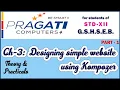 Chapter-3 Cascading Style Sheets and Java Script Part-1