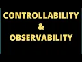 Controllability and Observability I Kalman s Test I Control System
