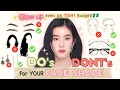Makeup Hair Styling Do s Don ts for Your FACE SHAPE Instant Glow Up on a Super Tight Budget