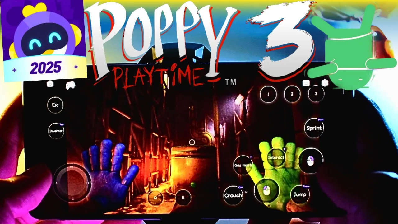Poppy Playtime Chapter 3 Mobile Android Gameplay - Game for Android - 2025