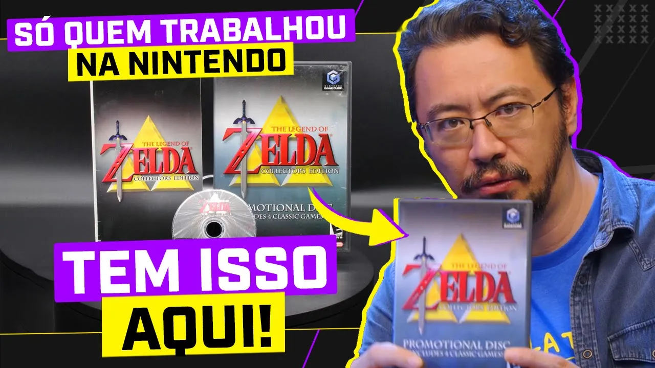 OS COLECIONÁVEIS MAIS RAROS DE ZELDA que você VAI VER HOJE!