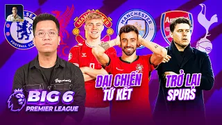 BIG 6 PREMIER LEAGUE: ĐẠI CHIẾN TẠI TỨ KẾT NATIONS LEAGUE, POCHETTINO MUỐN QUAY LẠI TOTTENHAM