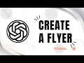 how to create a flyer in chatgpt