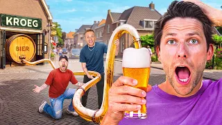 200 Meter Bierleiding Naar Thomas Zijn Huis