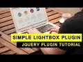 How to Integrate a Simple Lightbox Plugin Autolightbox Plugin Tutorial