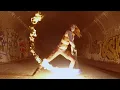 Download Lagu Underground Fire Rope Dart Dance Performance (All One Take)