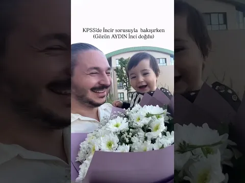 Gözün AYDIN İnci doğdu