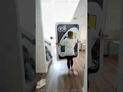 VERY GIANT +4 UNO CARD🤯😱