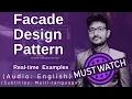 Facade Design Pattern Software Design Patterns Tutorial