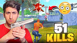 Desert Eagle Only 50 Kills😱In One Game [A_s Gaming] - Free Fire India
