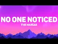 Download Lagu The Marías - No One Noticed (Lyrics)